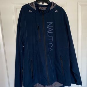 Navy Nautica Raincoat